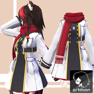 【Physbone未対応】[VRchat向け]コート