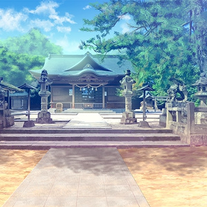 厚塗り 背景素材 神社 Masshy Hideのイラスト Pixiv