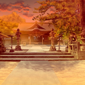 風景 背景素材 神社 Masshy Hideのイラスト Pixiv