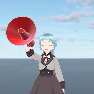 【無料】cluster向け拡声器ギミック