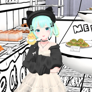 ▣Warudo Pro▣ 2D Toon Cafe 缩略图 15