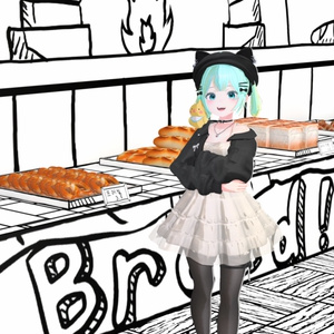 ▣Warudo Pro▣ 2D Toon Cafe 缩略图 14