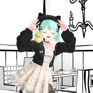 ▣Warudo Pro▣ 2D Toon Cafe 缩略图 12