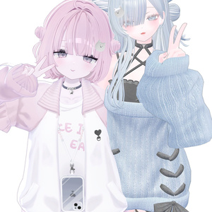 【MA設定済】へんてこズ 【3Dモデル】 #arnmrcom_vrc 缩略图 12
