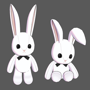 ウサギぬいぐるみ