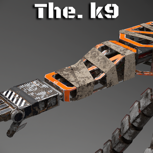 robot arm. K9
