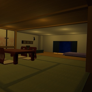 【VRChat向け】ルームアセット 和洋室 缩略图 5