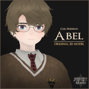 【 Abel 】オリジナル3Dモデル [Melody of the Mana]