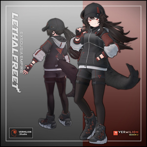 【デルタフレア】オリジナル3Dモデル VERMILION .Studio BOOTH