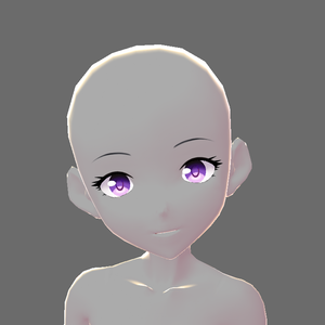 VRoid - Violett Eyes & Highlight