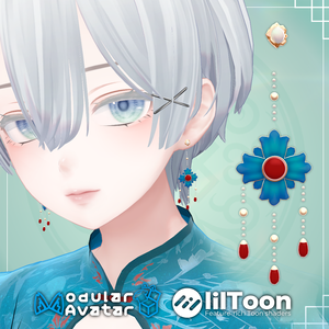 【森羅/MA対応】中華ピアス【森羅以外でも使えます】