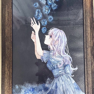 油絵 絵画 【宵の海】 油絵 絵画 宵の海 - arashi1783 - BOOTH