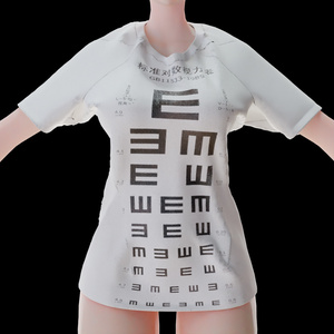 《MD Clothing》視力検査用ウェア