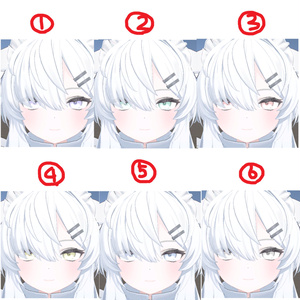 🩶【無料】🩶真冬対応　Eye+Make texture 缩略图 4