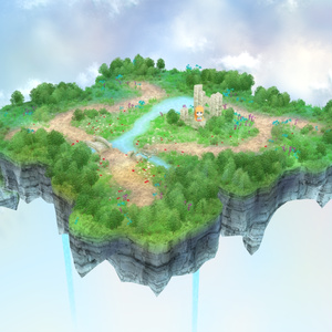 浮遊大陸のFBX
