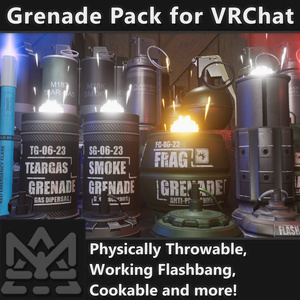 Grenade Pack for VRChat