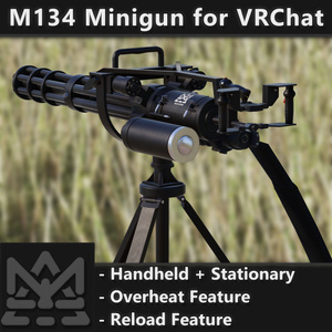 M134 Minigun for VRChat