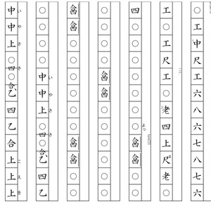 工工四(沖縄三線楽譜) - BOOTH