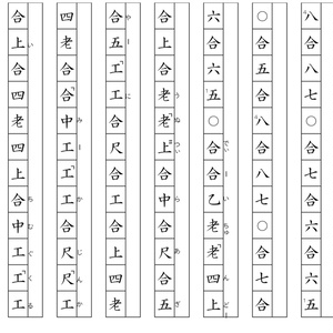 工工四(沖縄三線楽譜) - BOOTH