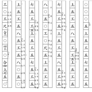 工工四(沖縄三線楽譜) - BOOTH