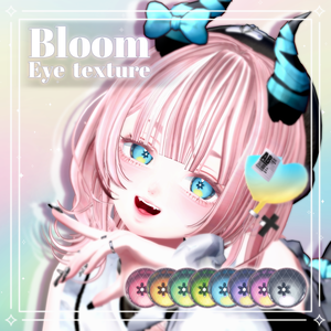 【10 avatars】Bloom Eye texture
