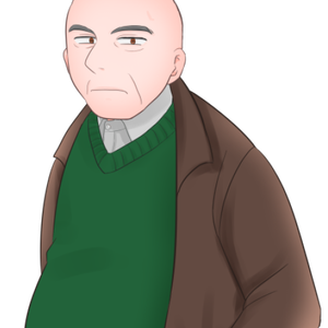 【無料】全身_中年男性立ち絵