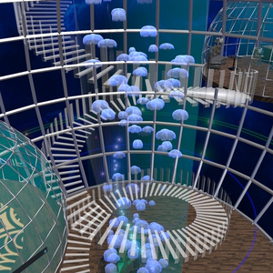 [VRC想定]Spiral Staircase Aquarium [無料]