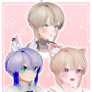 ナチュラルマッシュヘアー【志良以・マヌカ・シフォン・ハオラン対応】#Crowatu_Shop 缩略图 2