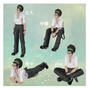 【オリジナル3Dアバター】Garrett-ガレット- #Crowatu_Shop 缩略图 4