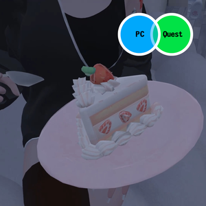Strawberry Cake Avatar Prefab