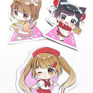 うちの子ダイカットシール