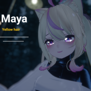 [舞夜 Maya] Yellow hair texture package