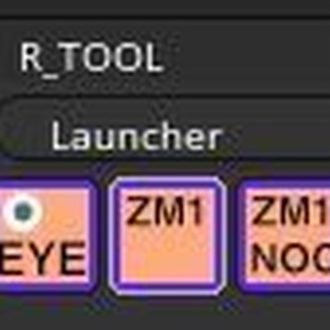 zbrush　ZModeler　tool1