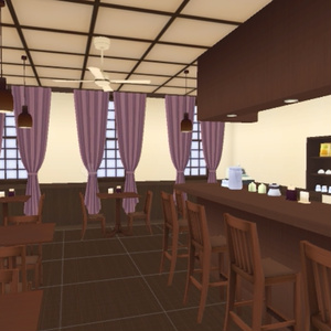 カフェ（喫茶店） 3Dモデル 缩略图 2