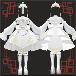 【28アバター対応】DressyChina【VRChat】 缩略图 4