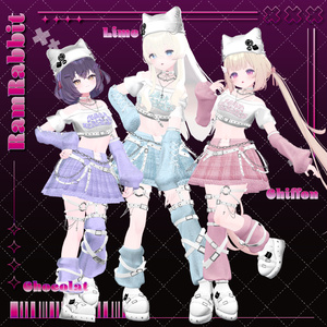 【23アバター対応】Candy Drop Punk【VRChat】 缩略图 7