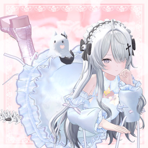 VRChat向け衣装モデル_プリティゴシック_Pretty_Gothic 『Wendy -ウェンディ-』対応差分 缩略图 14