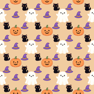 子ども向け ハロウィン柄 デジタルペーパー