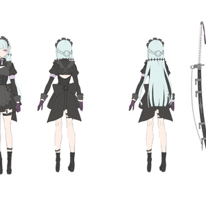 アクリルブロック「INORI - Flow」（4種） - redjuicegraphics - BOOTH