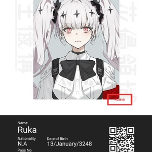 オリジナル 1/7スケール A-Z:[S]-full dress- - necoのイラスト