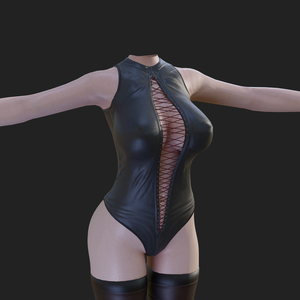 レオタードスタイルの衣装 Leotard style costume [VRC対応]
