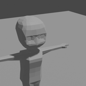 3Dキャラクターモデル_低頭身_by yunit_studio
