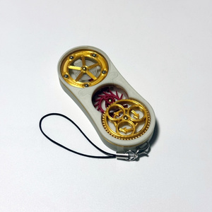 ツイステ概念/ポムフィオーレ寮イメージ*鍵型キーホルダー - 【閉店し