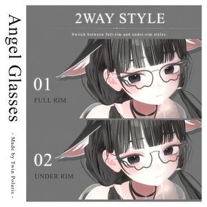 【VRC】Angel Glasses 缩略图 2