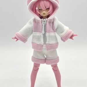 純白工房 エンジェルの羽衣 1/12 バスタードール 組立済 エンジェルの羽衣」 1/12キャラクターパーツセット - 白純工房