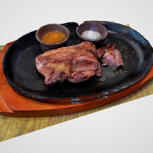 【3Dモデル】ラム肉ステーキ