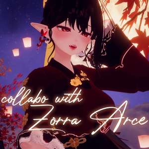 🌕Oriental Bun hair With🌼flower binyeo(花かんざし) [ VRC Hair ] 缩略图 2