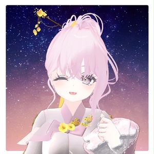 🌕Oriental Bun hair With🌼flower binyeo(花かんざし) [ VRC Hair ] 缩略图 6