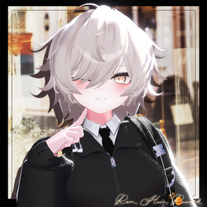 💛 Rom Hair ㅡ [VRChat Hair / 3D Hair]