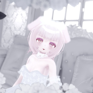 🐶 2A Hair 🐱 with けもみみ(ワンちゃん,ねこ) ヘアバンドㅡ 【 VRChat Hair 】 缩略图 10